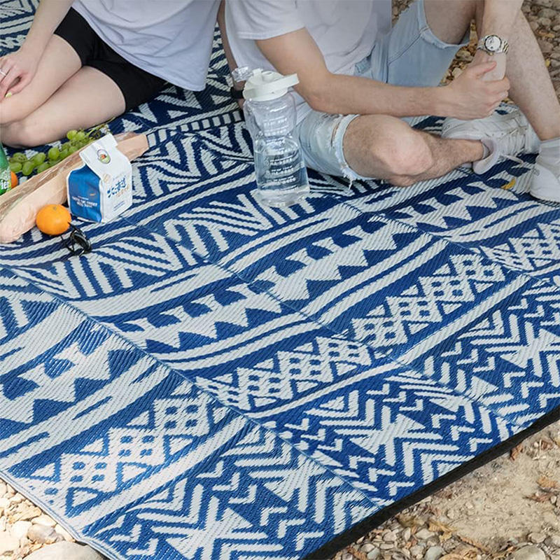 Light Weight Recycled PP Straw Picnic Rug