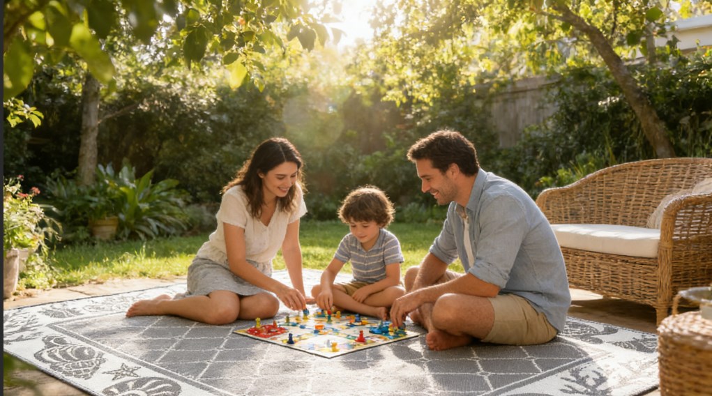 Eco-Friendly & Nature-Enjoying — Premium Outdoor Plastic Woven Blanket