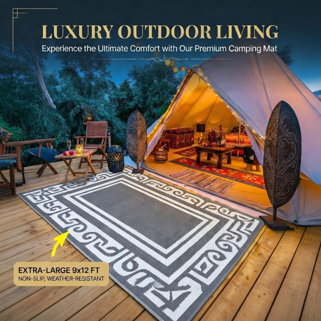 outdoor camping mats and rugs