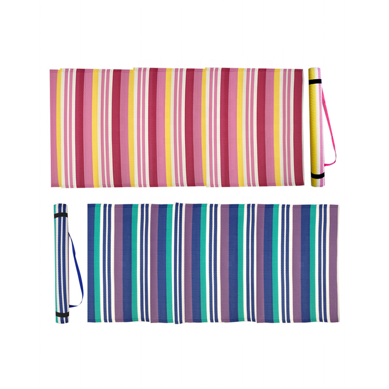 Portable Plastic Beach Mat Color Impacton Heat and Comfort